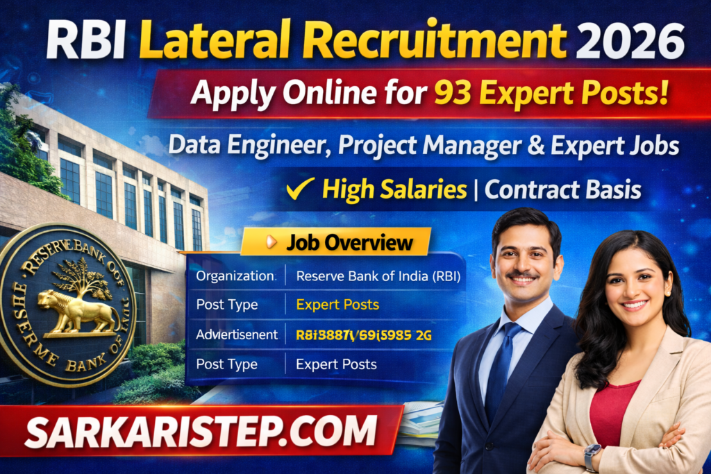 Luke Project Manager At Rbi RBI Lateral Recruitment 2026 – Apply Online for 93 Data Engineer ...